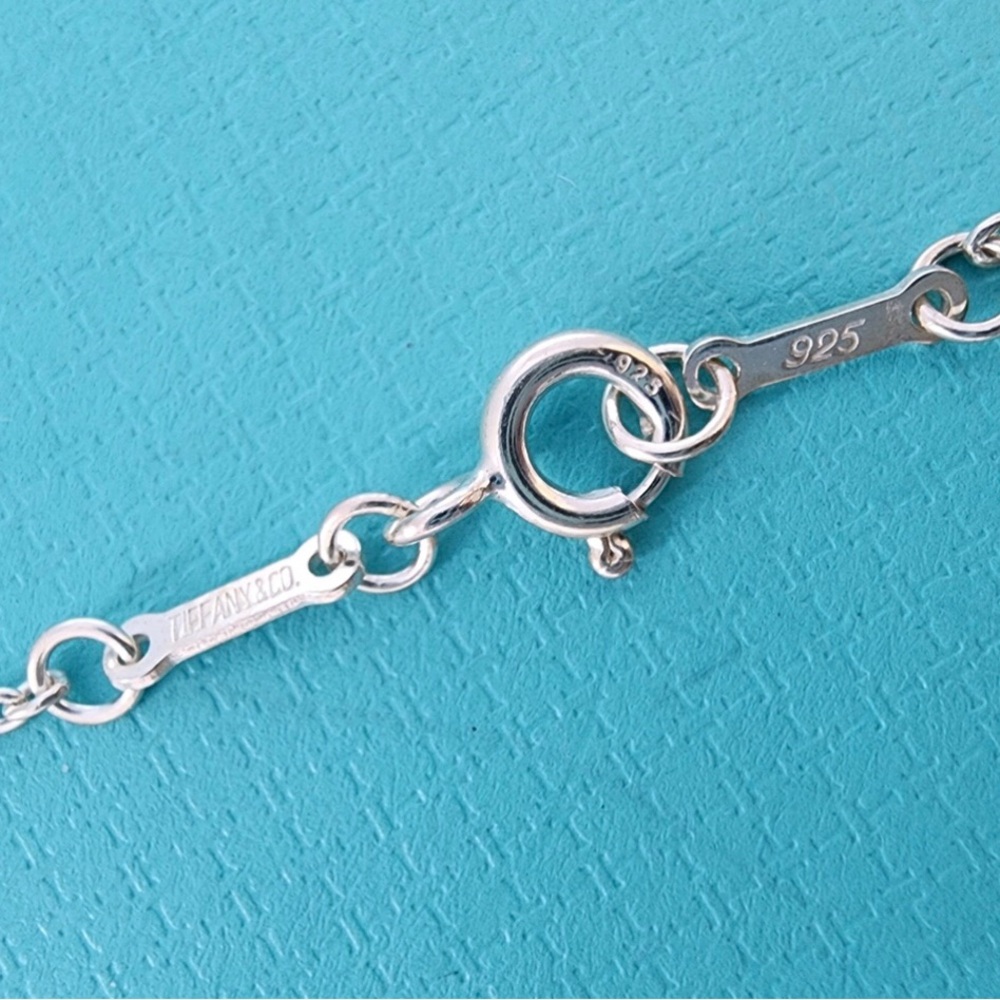 Tiffany’s Elsa Peretti  Five Open Heart Tiffany’s  Necklace - Picture 12 of 14